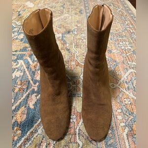 J. Crew Brown Suede Boots, Size 11 M